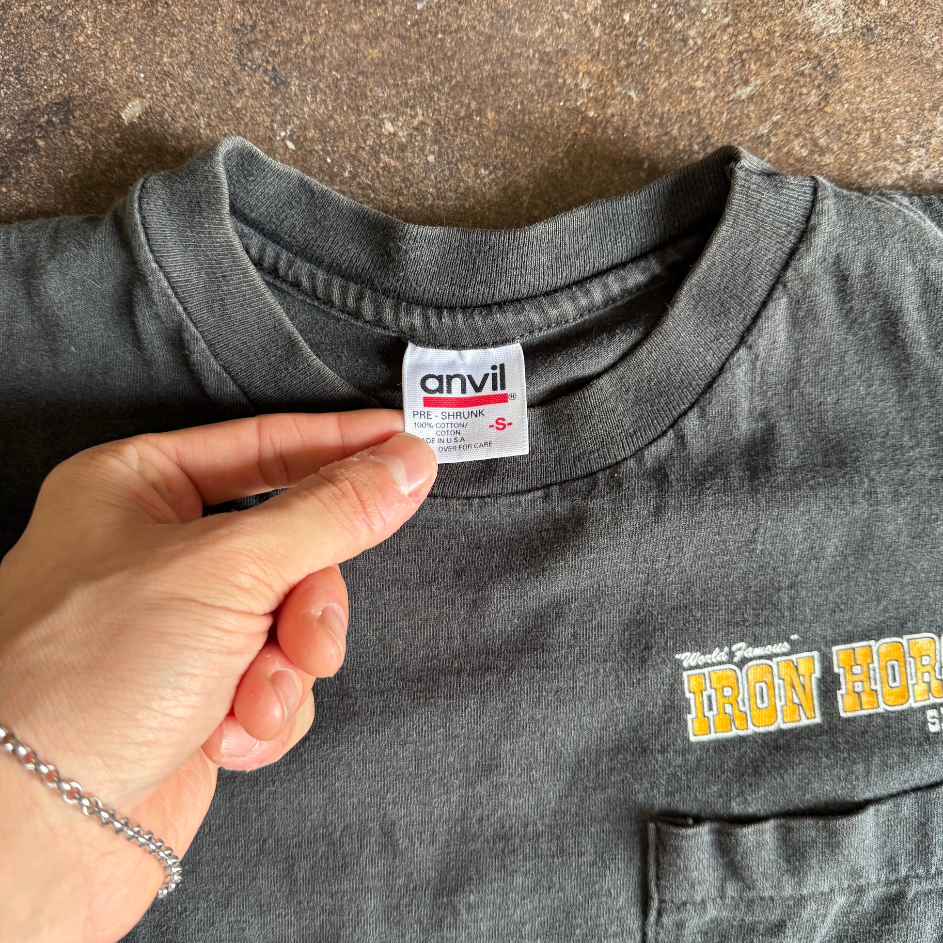 90’s Iron Horse Scorpion Whiskey Pocket Tee (S)
