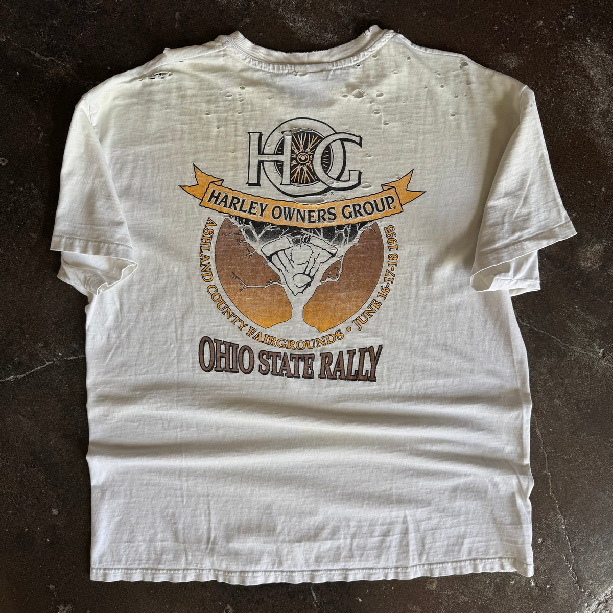 90’s Hog Thrashed Rally Tee (XL)