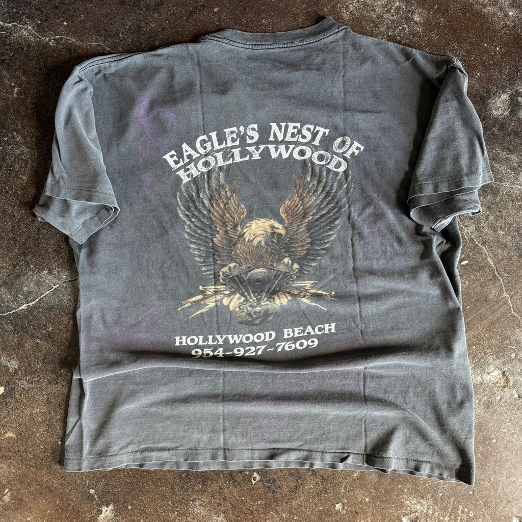 90’s V Twin Sun Faded Lightning AOP Tee (XL)
