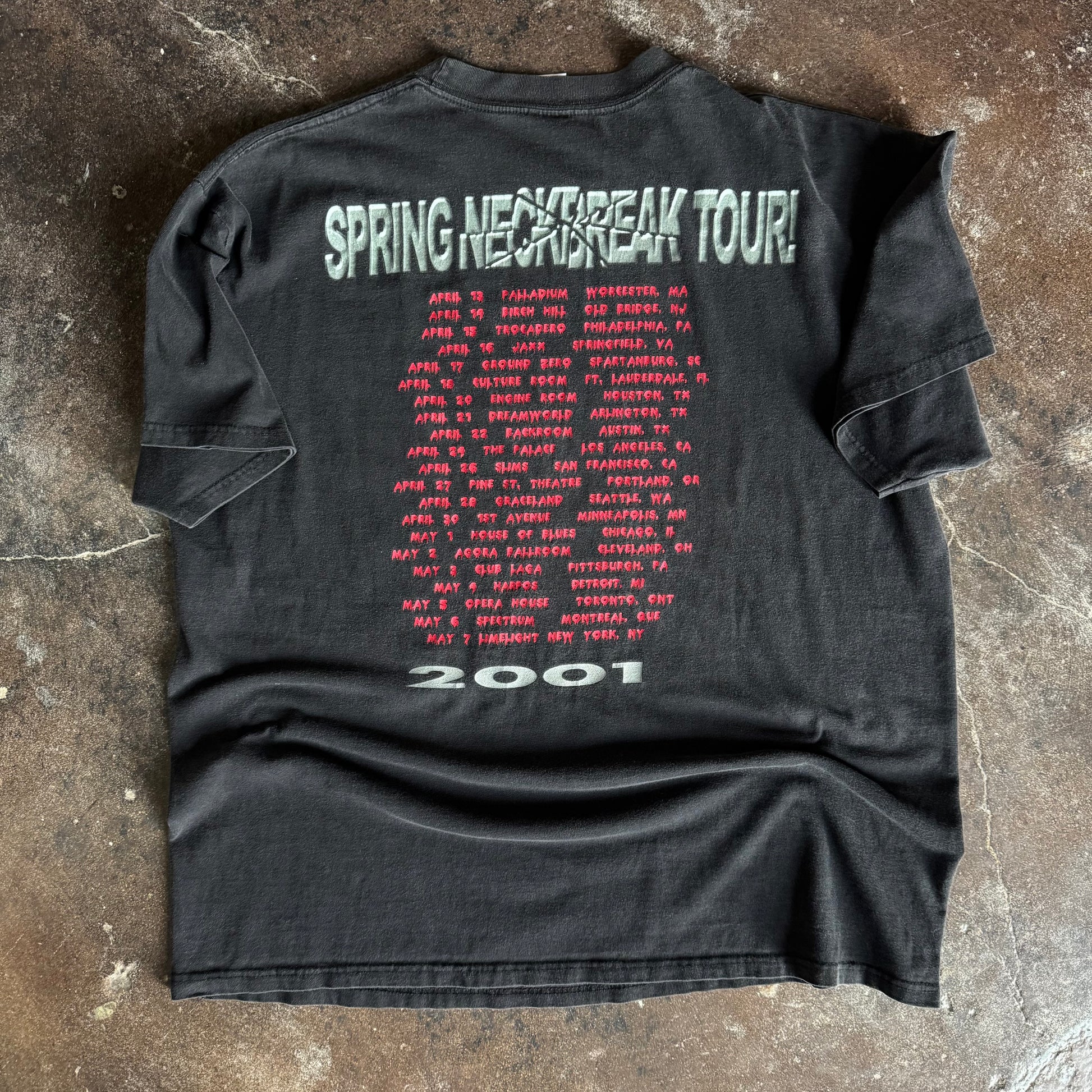 Y2K Cannibal Corpse Spring Neckbreak Band Tee (XL)
