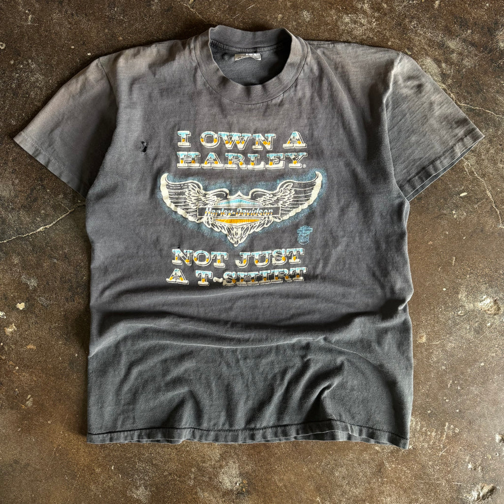 80’s Harley “Not Just A T-Shirt” Sun Faded Miami Tee (L)