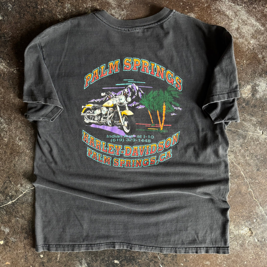 90’s Harley Snake Chain Pocket Tee (XL)