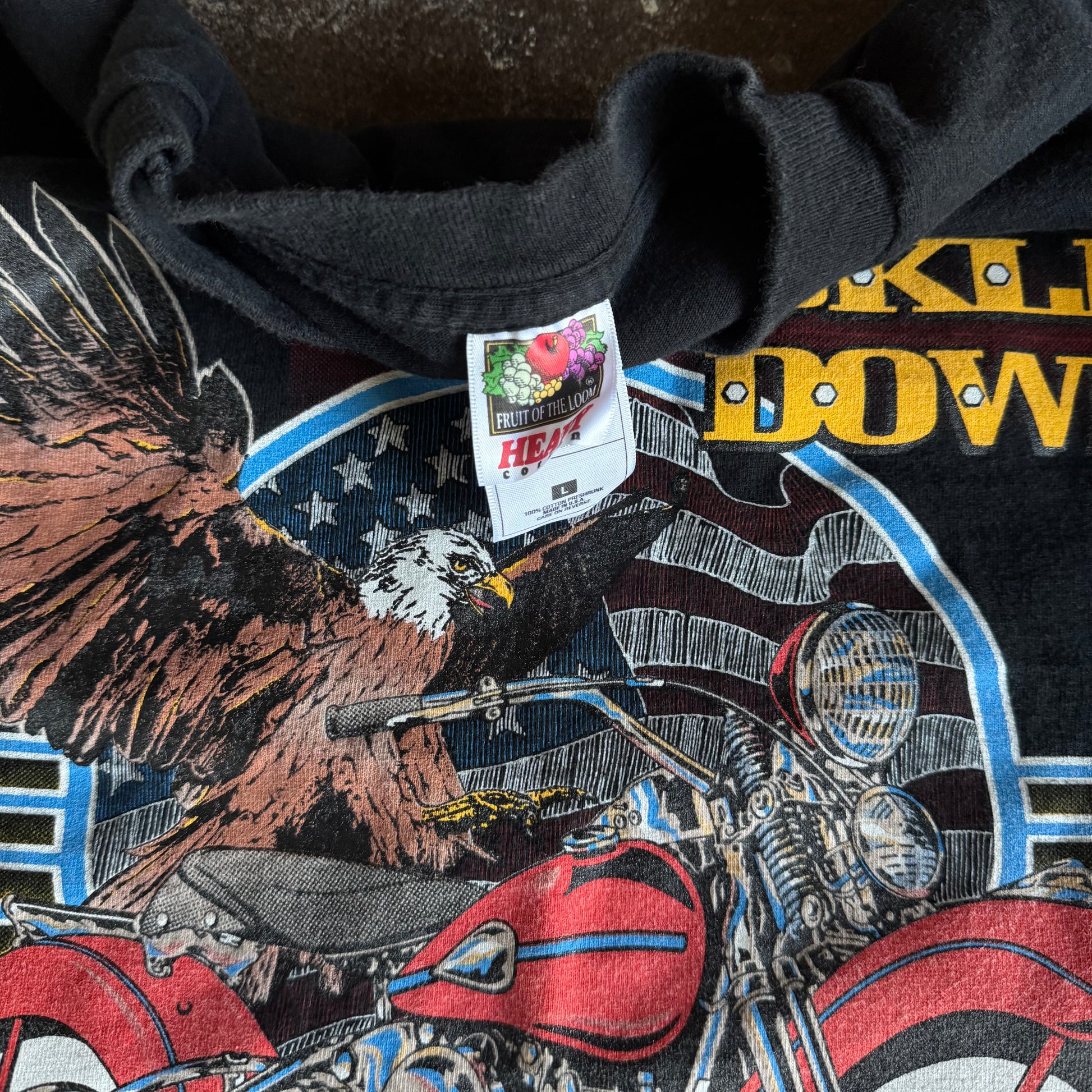 90’s Knuckle Down American Motorcycle Tee (L)