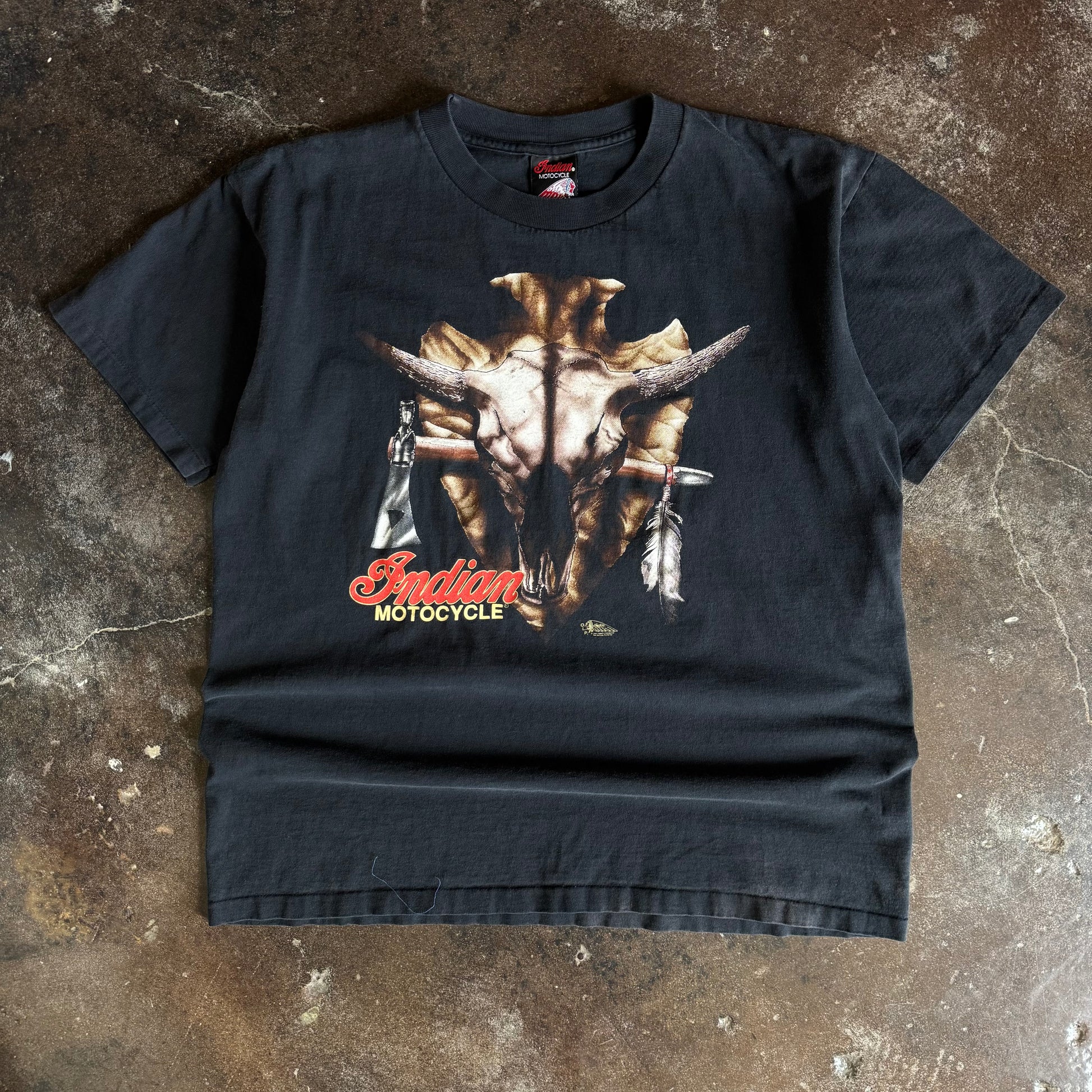 90’s Indian Motorcycles Las Vegas Poker Tee (L/XL)
