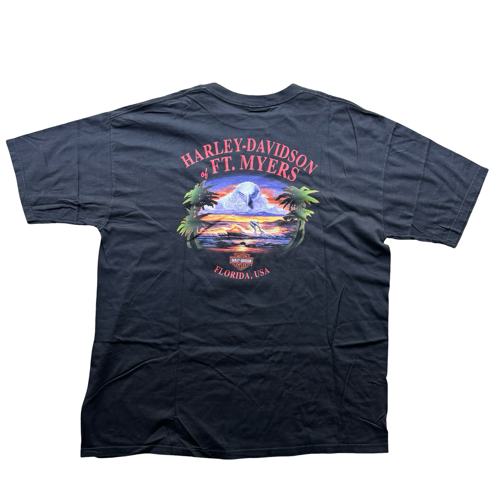 90’s Harley Freedom Chrome Wings Tee Size XXL
