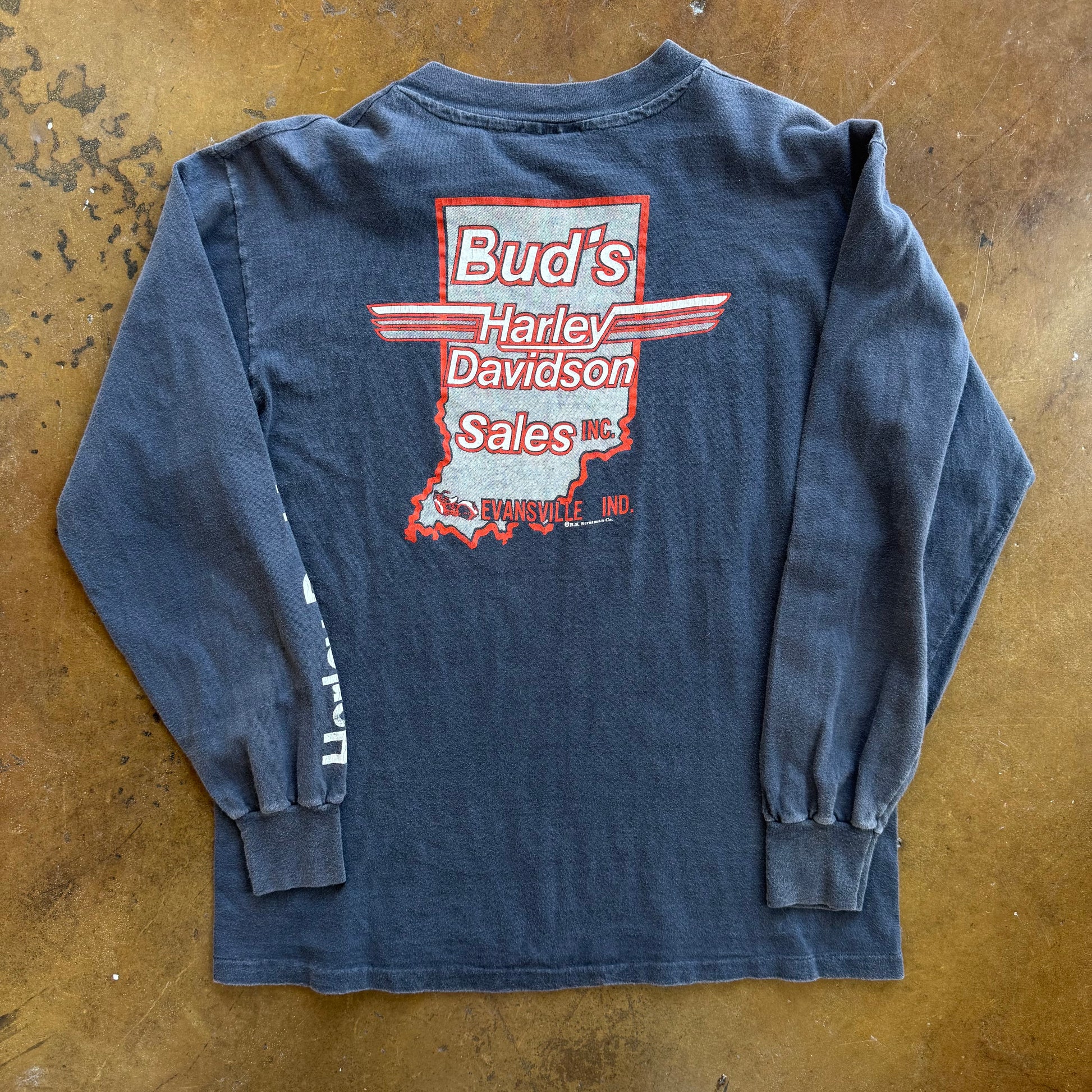 80’s Harley “Takin’ Pride” Faded Longsleeve Tee (L)