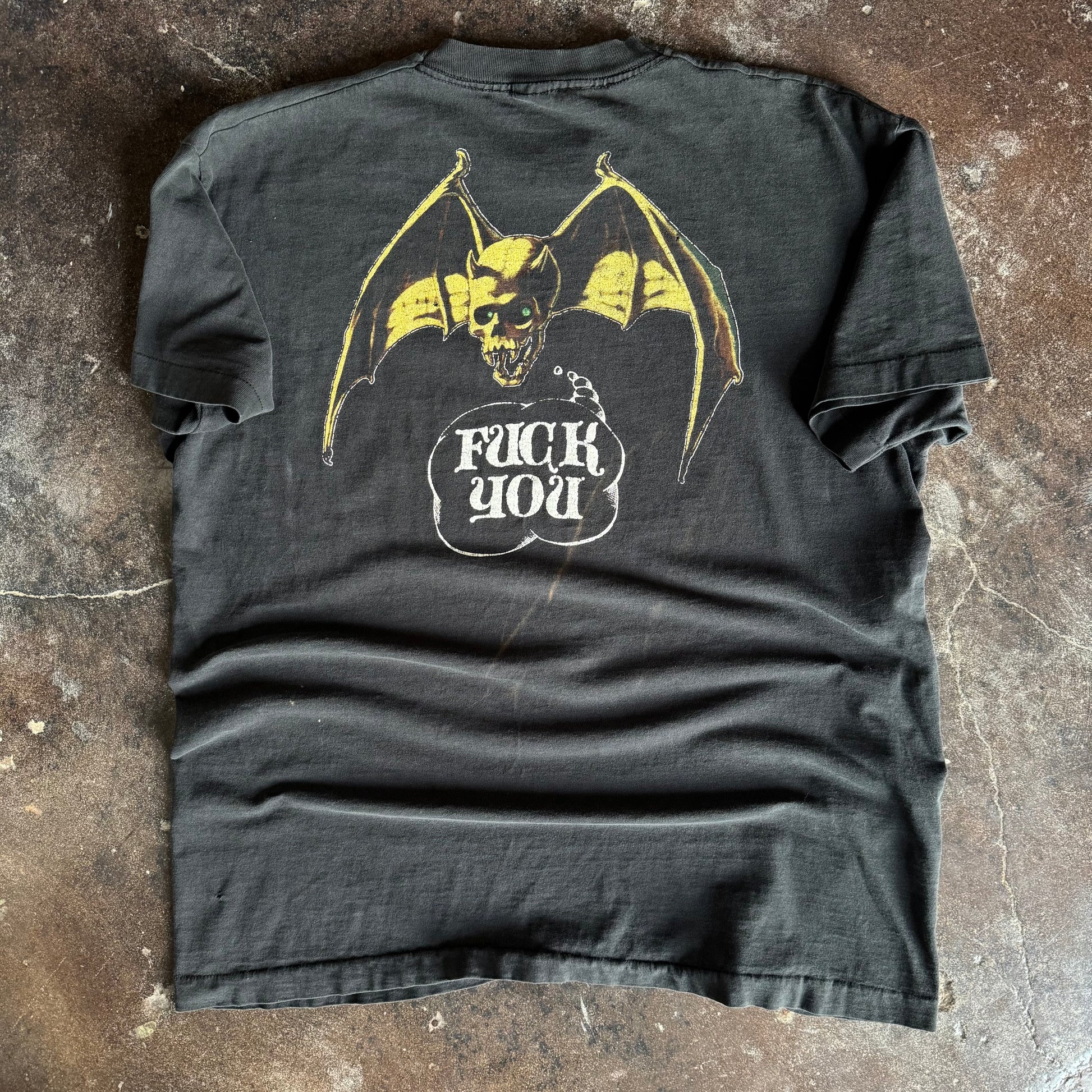 90’s Overkill “We Don’t Care, Fuck Off” Band Tee (XL)