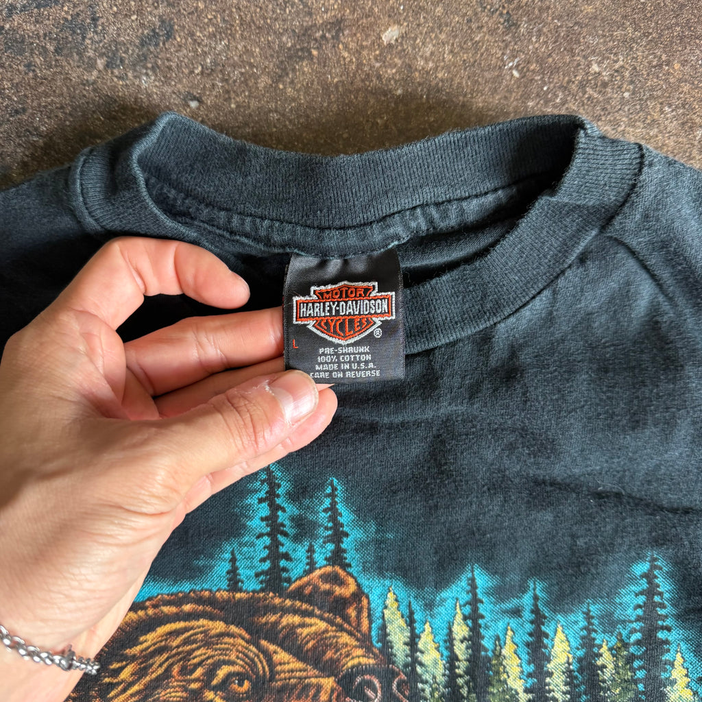 90’s Harley Davidson Strong Survive Bear Tee (L)