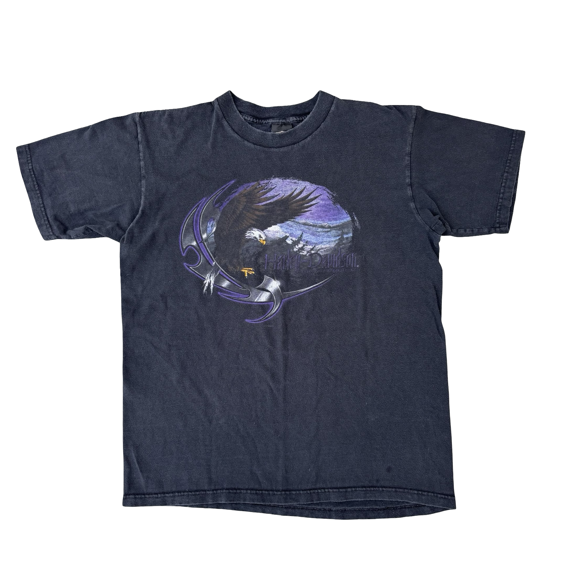 90’s Harley Purple Eagle Hawaii Dealer Tee Size M