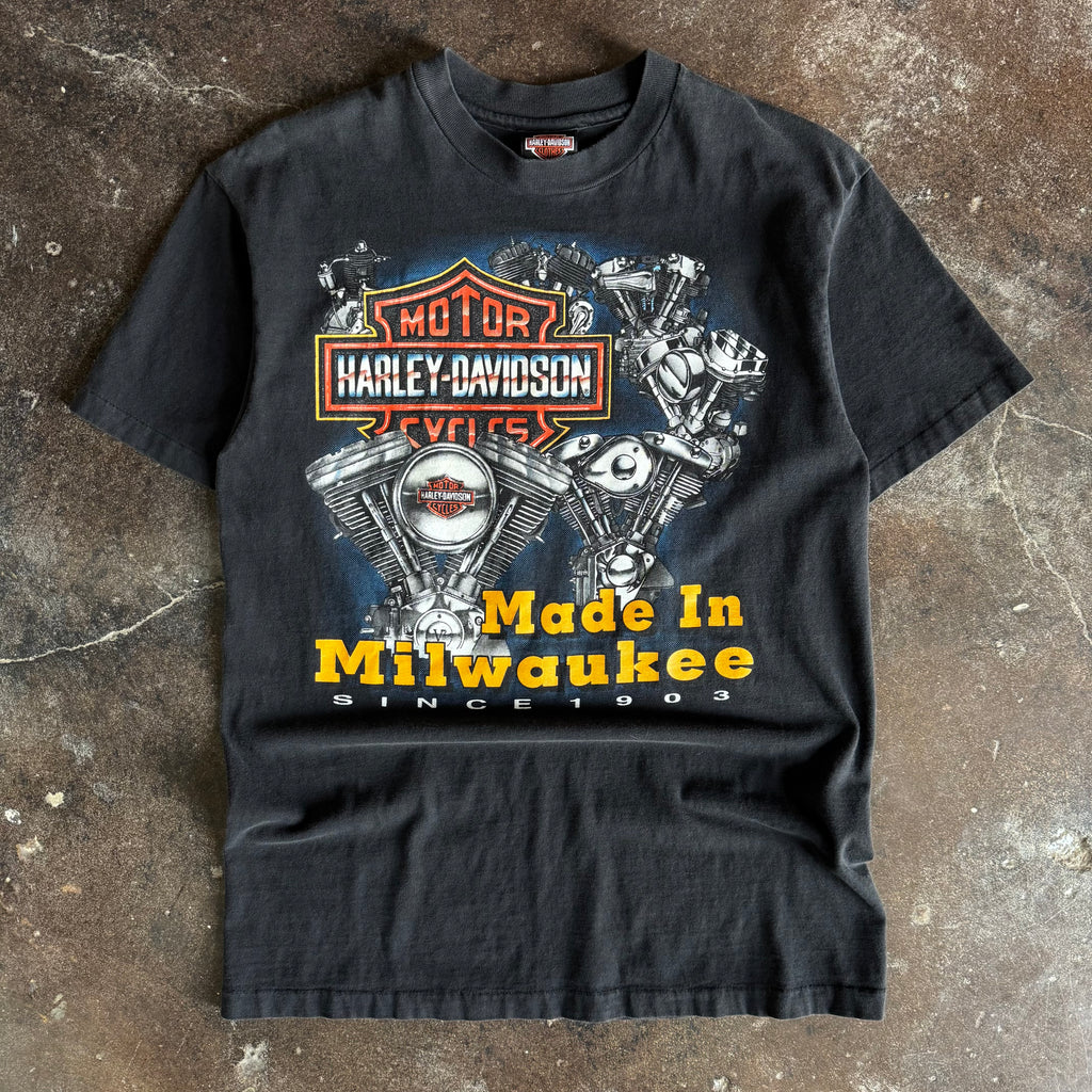 90’s Harley Made In Milwaukee Vallejo CA Tee (M/L)