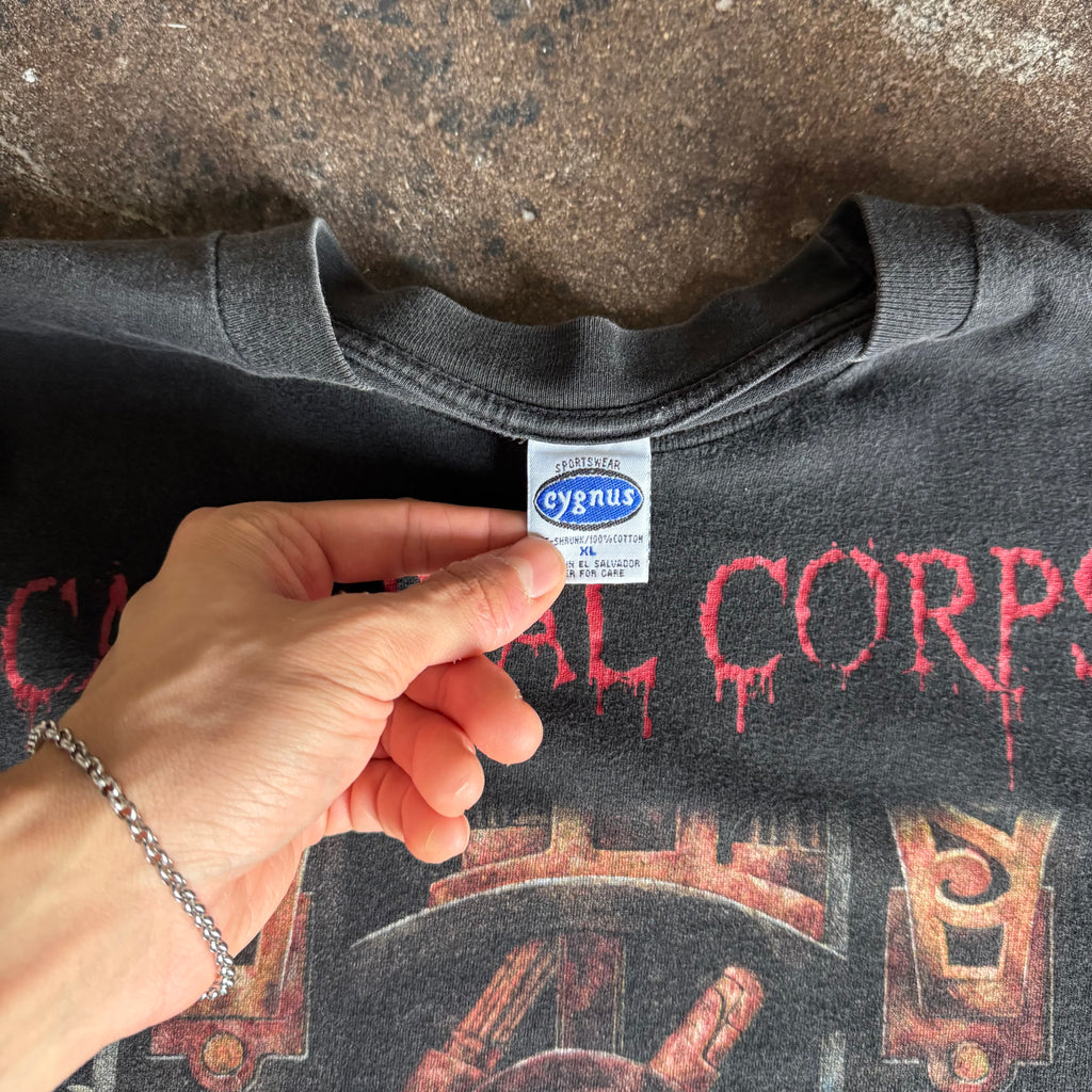 Y2K Cannibal Corpse Spring Neckbreak Band Tee (XL)