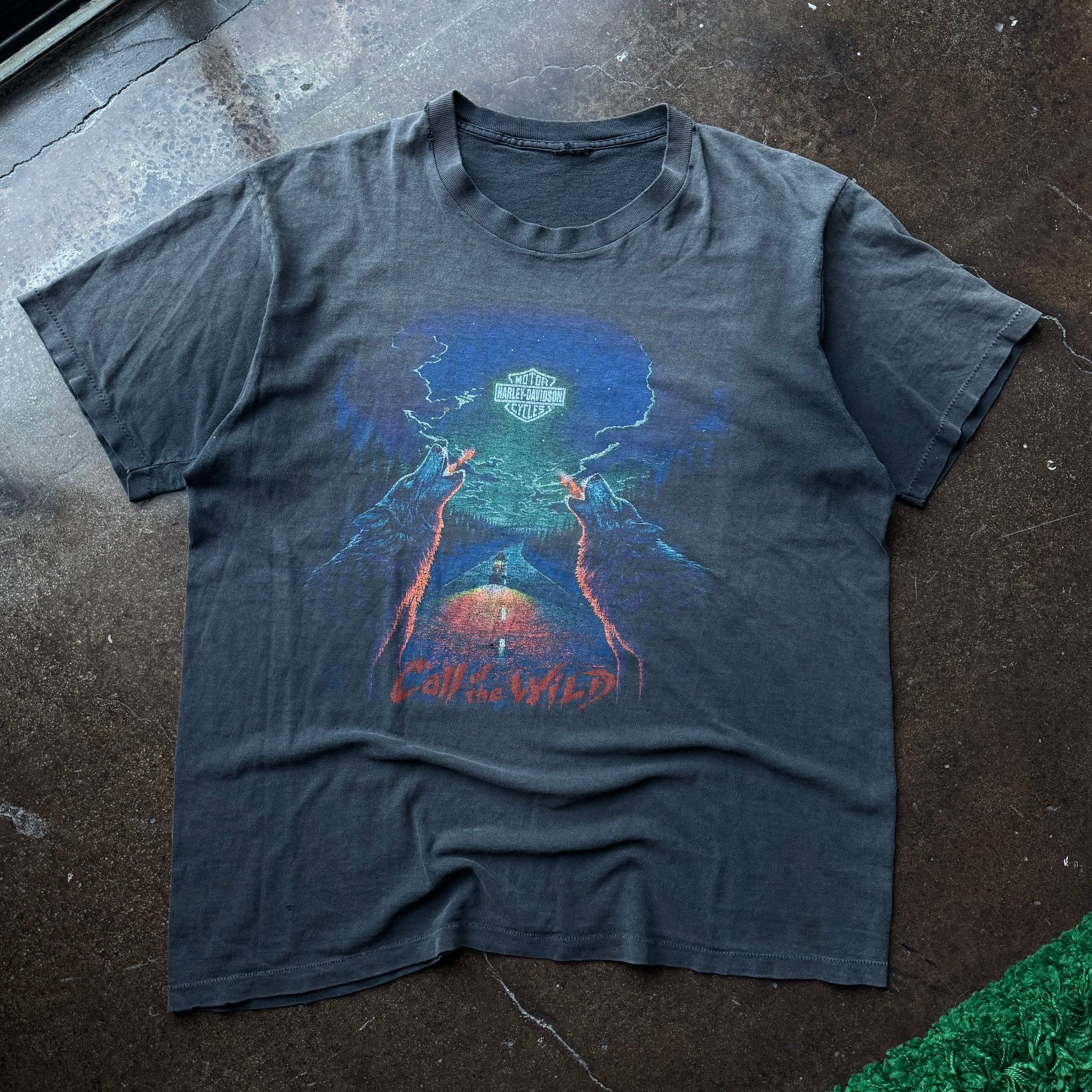 90’s Harley Sun Faded Nature Tee Size XXL