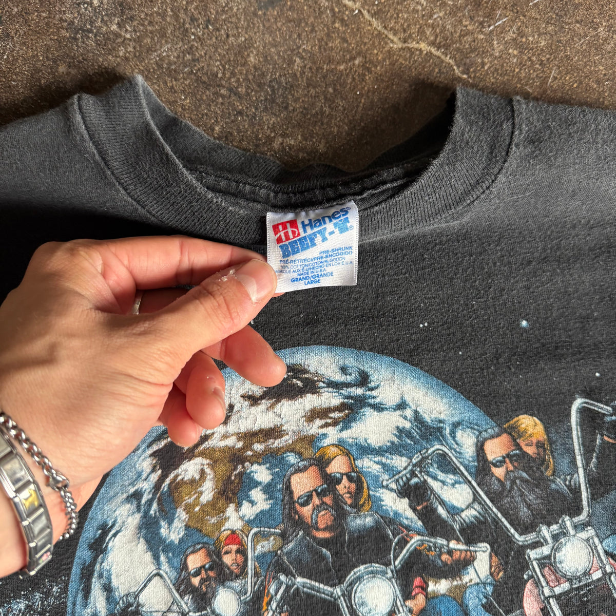 90’s Easy Riders Planet Art Tee (L)