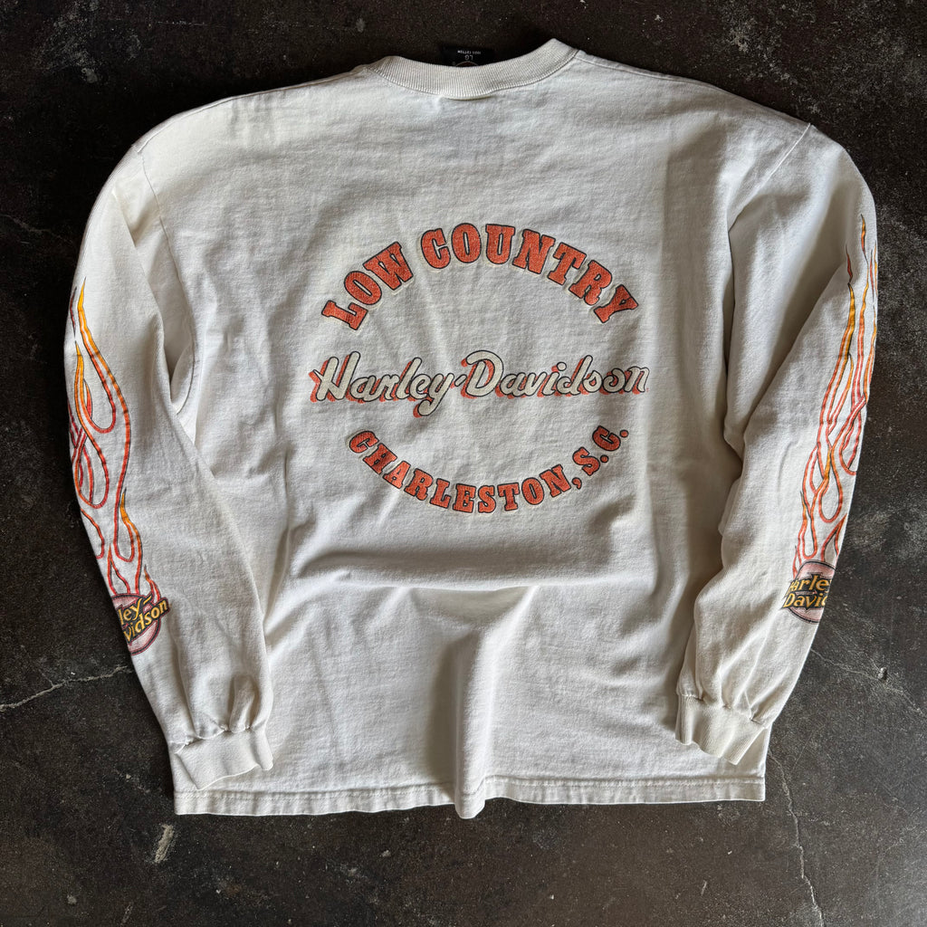 90’s Harley Feel The Heat Flame Longsleeve (L)