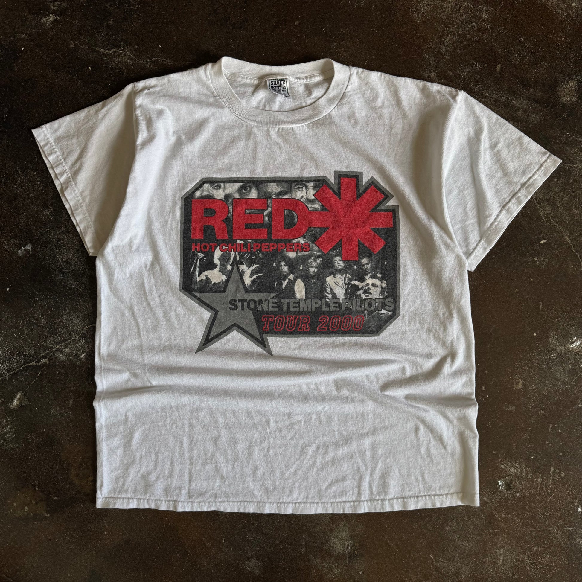 Y2K RHCP Stone Temple Pilots Bootleg Band Tee (XL)