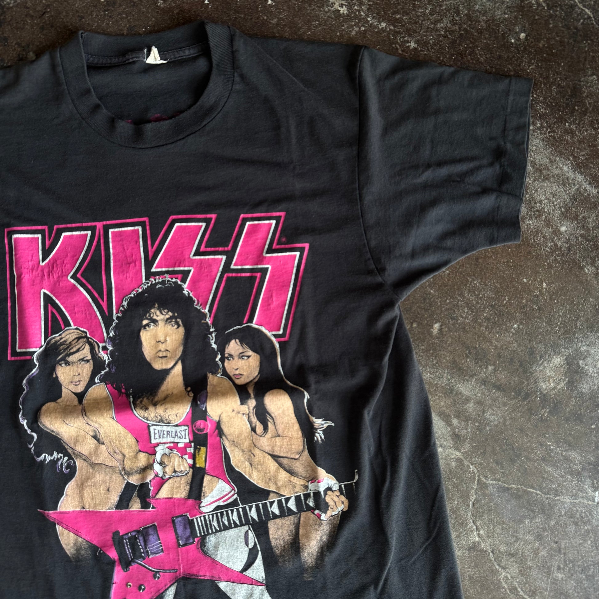 80’s Kiss “Life is Like Sex” Band Tee (L)