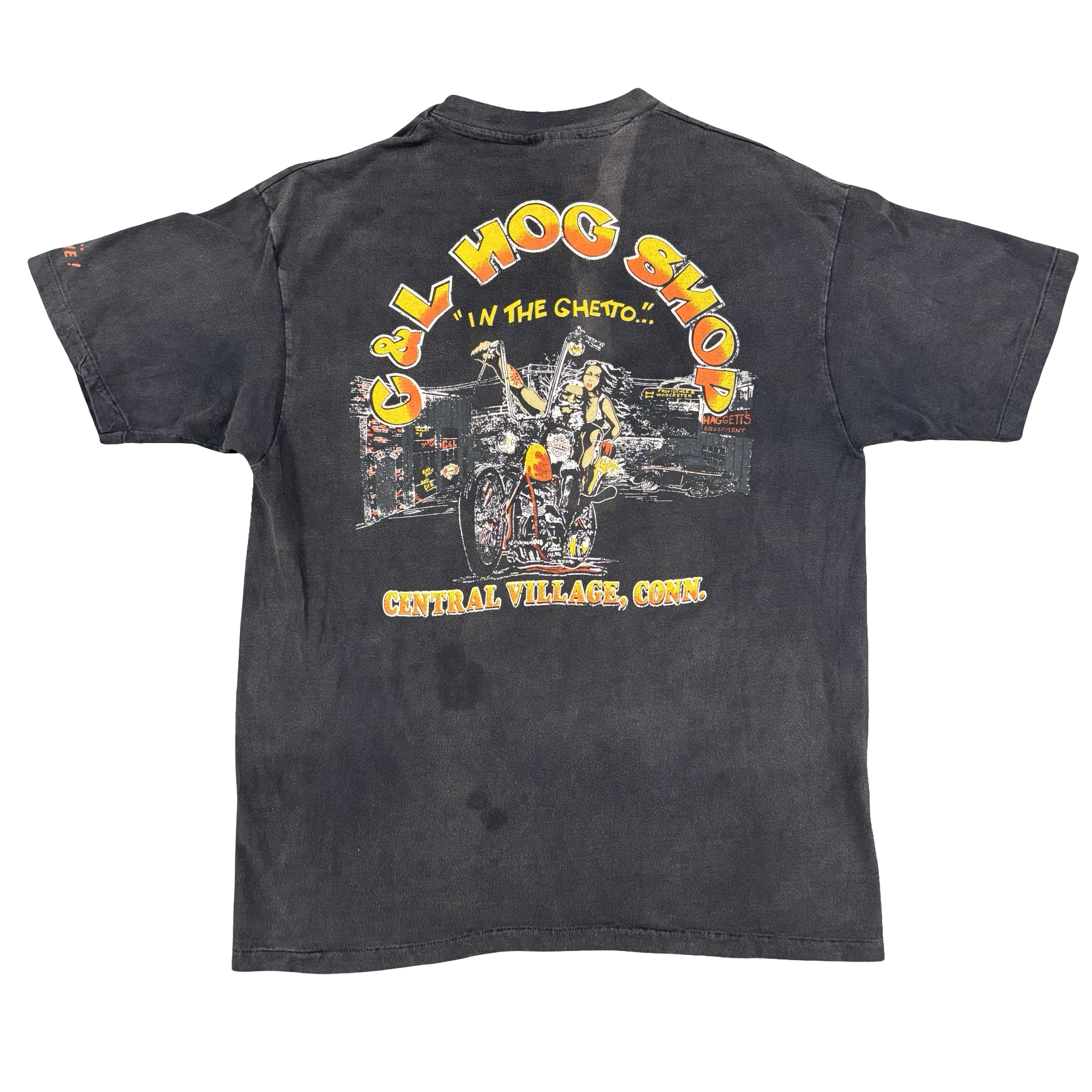 80’s Harley Smoke Em Sleeve Hit Tee Size XL