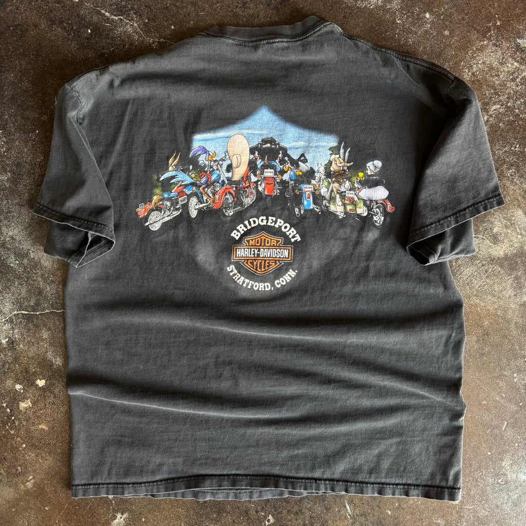 Y2K Harley Looney Tunes Soft Tail Tee (XL)