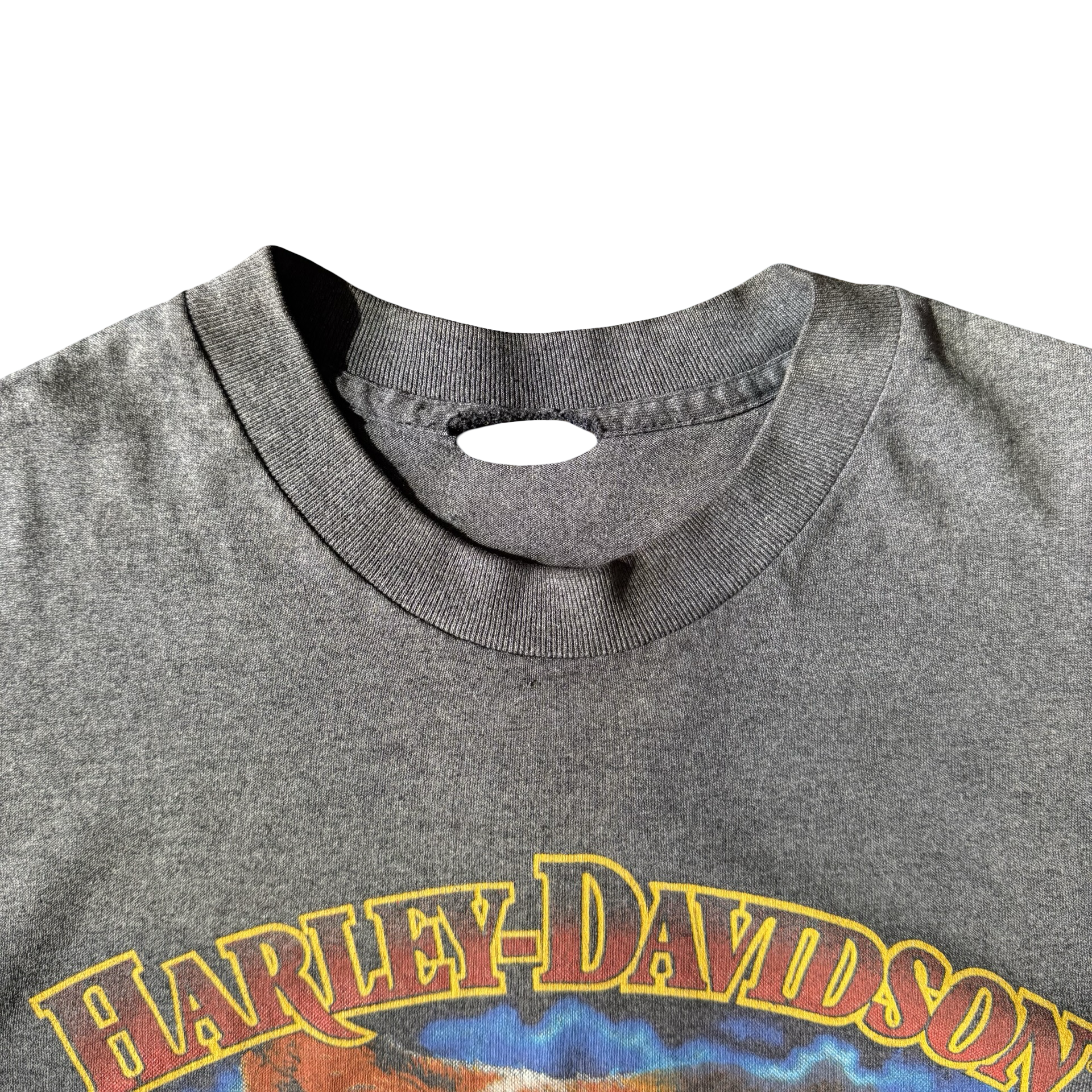 80’s Harley Sun Faded Wolf Tee Size L