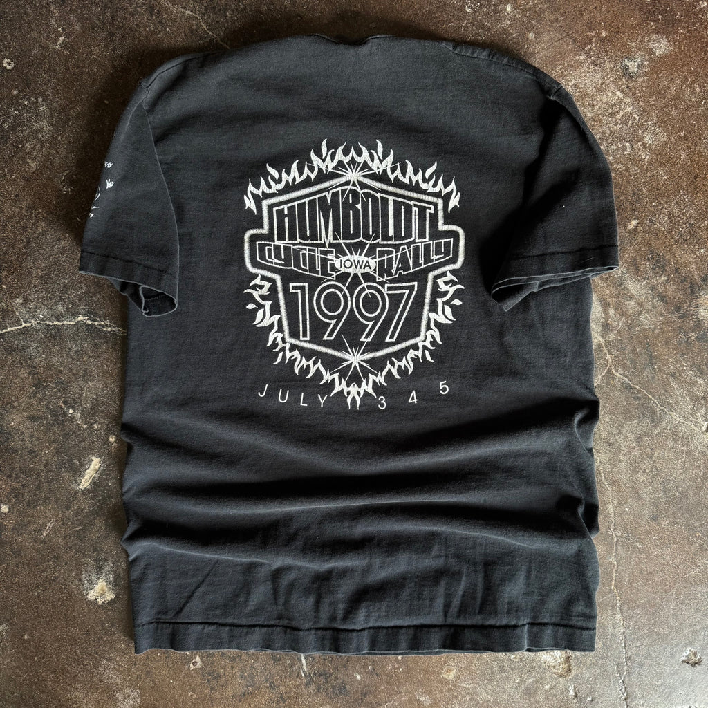90’s Cycle Rally Flame Tee (L)