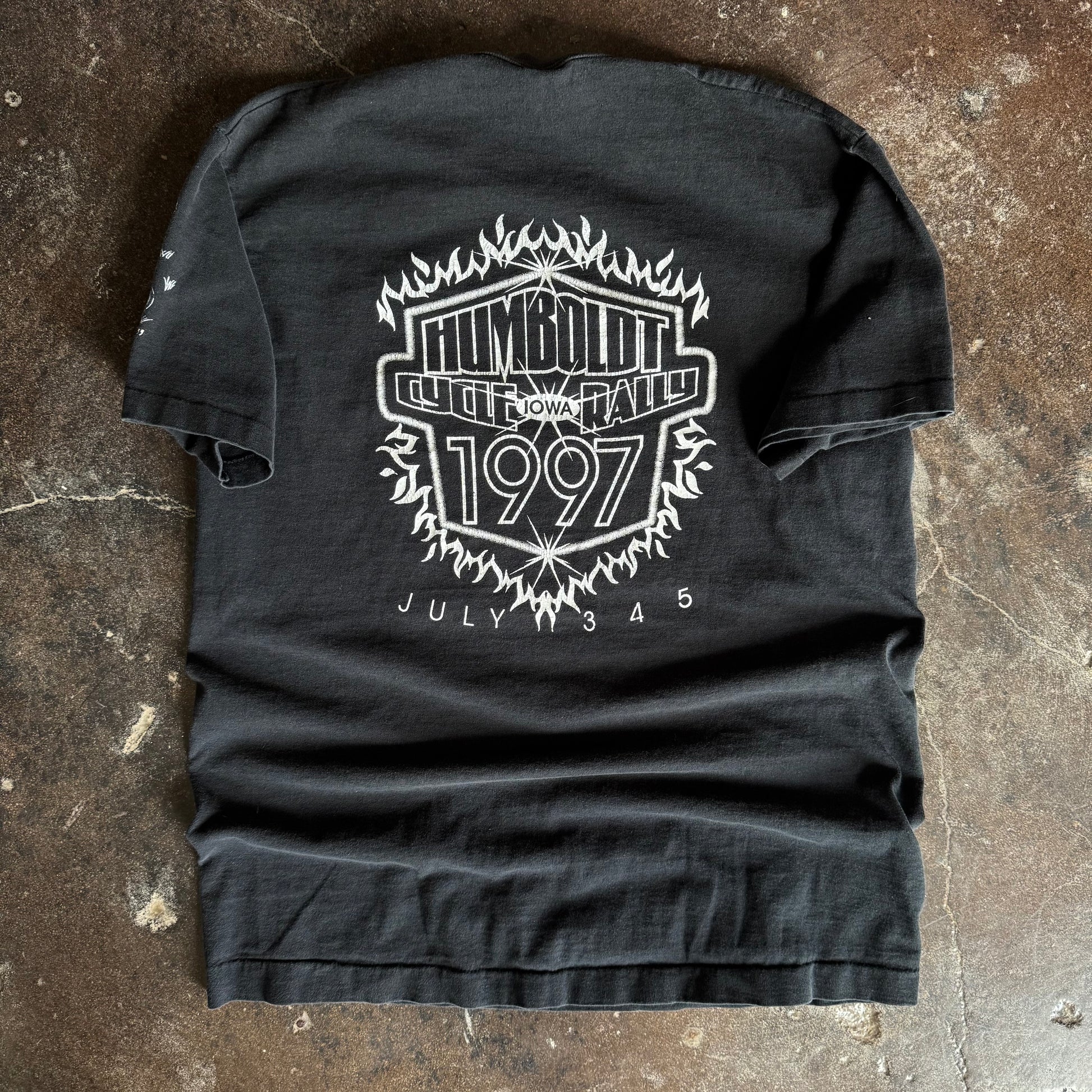 90’s Cycle Rally Flame Tee (L)