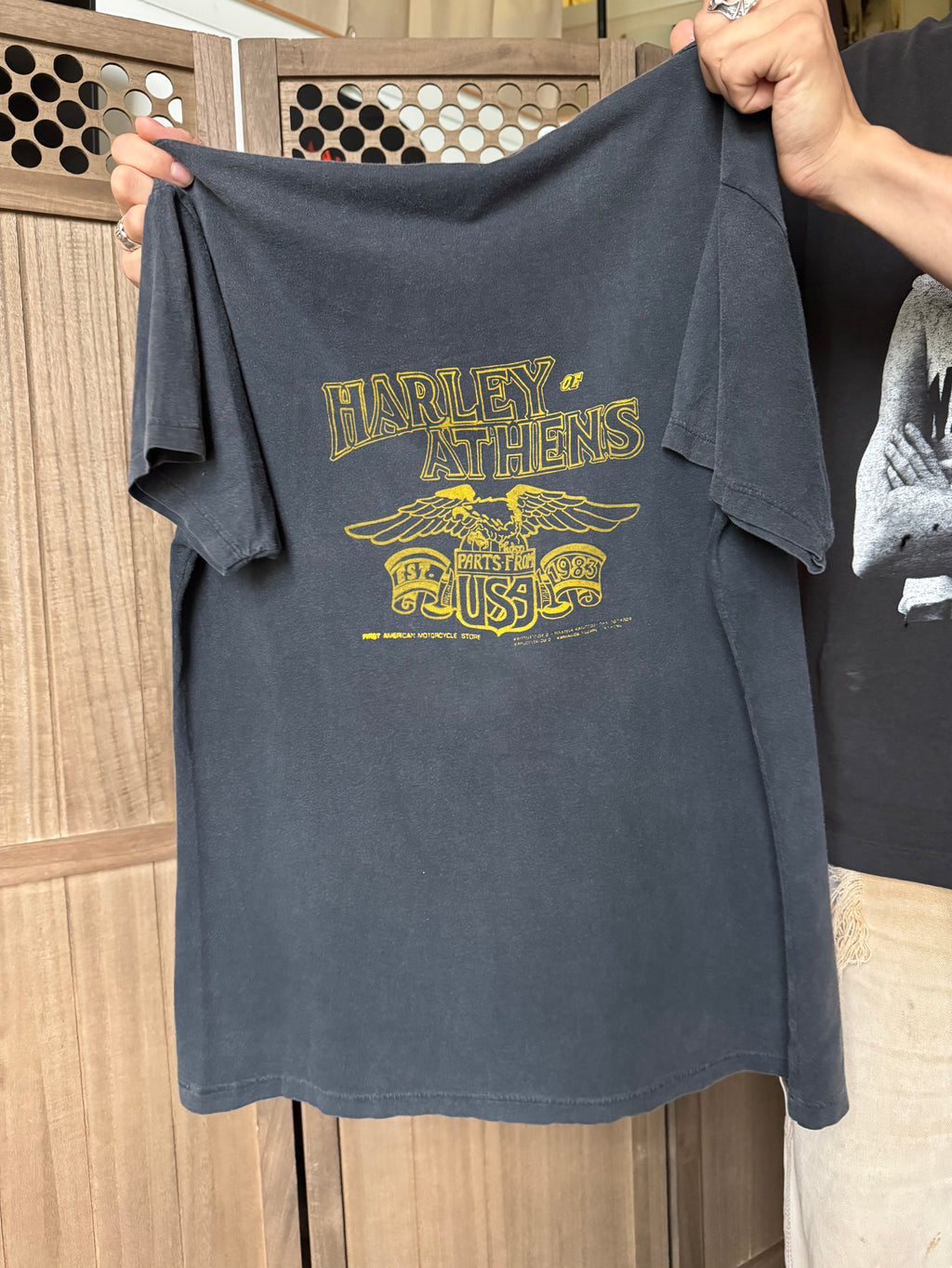 80’s Gas Grass or Ass Harley of Athens Tee (XL)