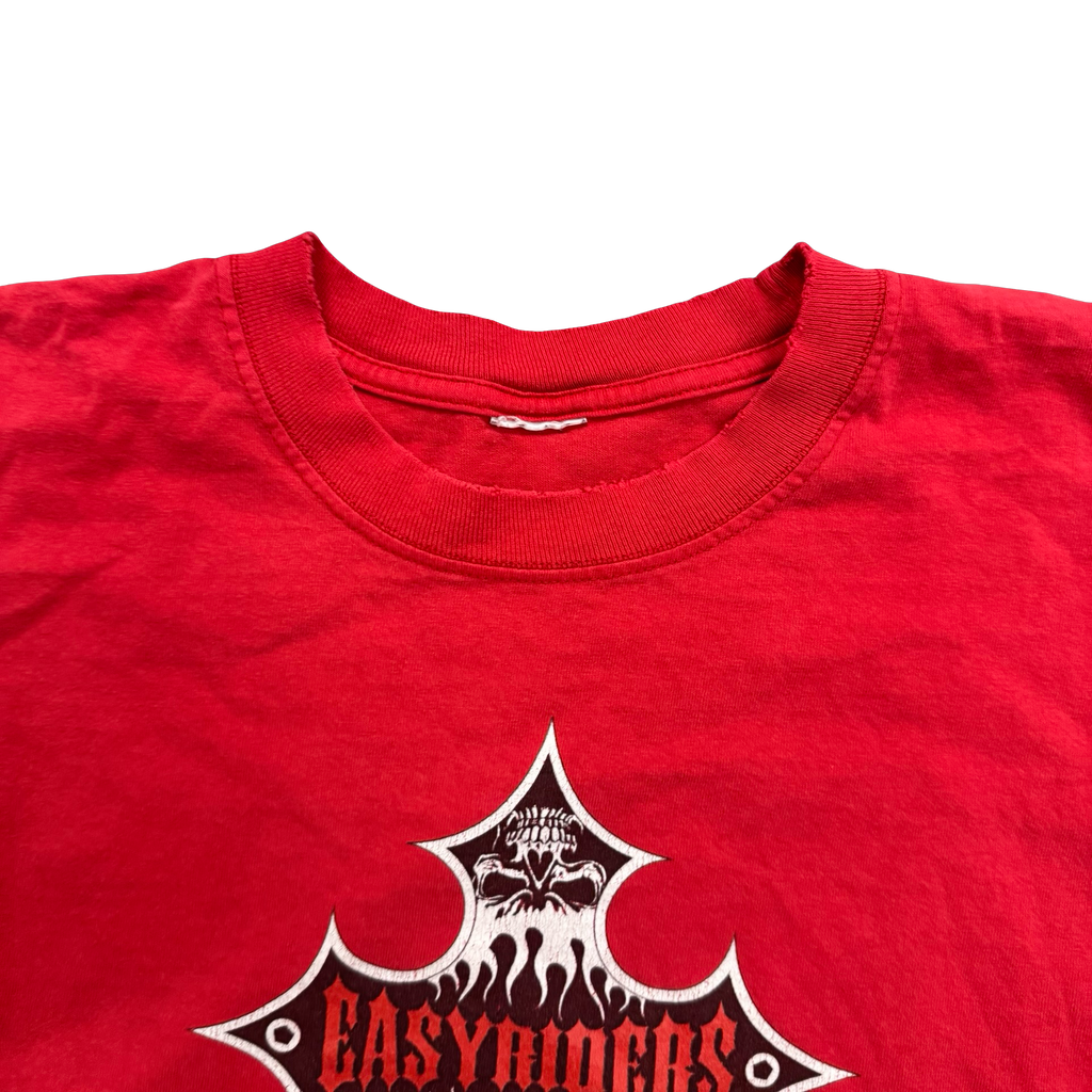 Y2K Easyriders Bike Week Longsleeve Skull Tee Size XL