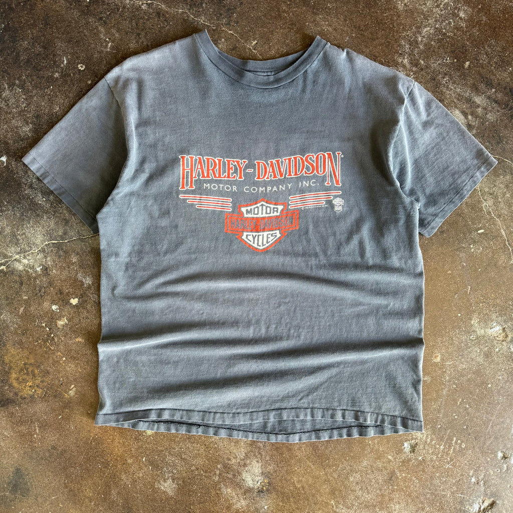 80’s Sun Faded Harley Motor City Tee (XL)