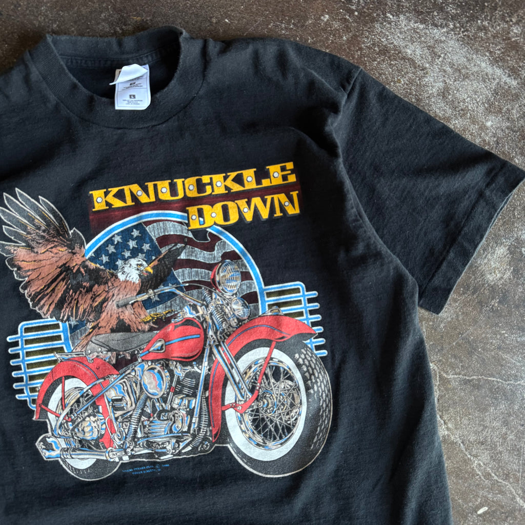 90’s Knuckle Down American Motorcycle Tee (L)