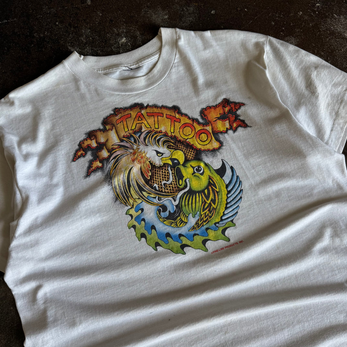90’s Tattoo Cycle Shop Tee (XL)