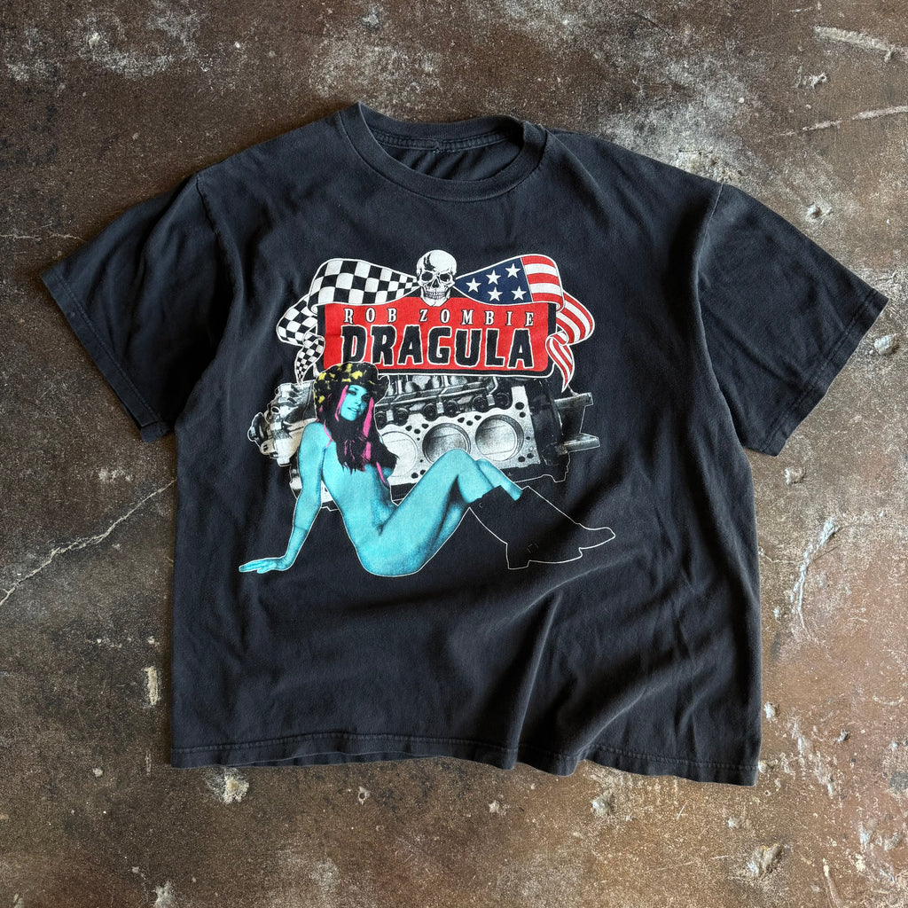 90’s Rob Zombie Dragula 666 Crew Tee (XL)