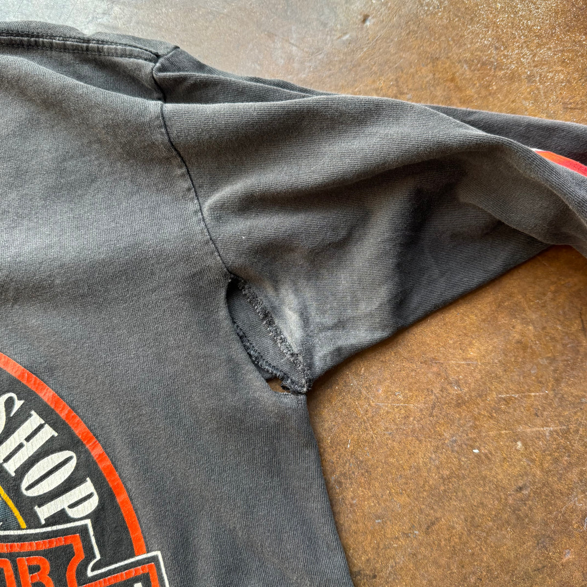90’s Harley Untamed Tiger Flame Long Sleeve (L)