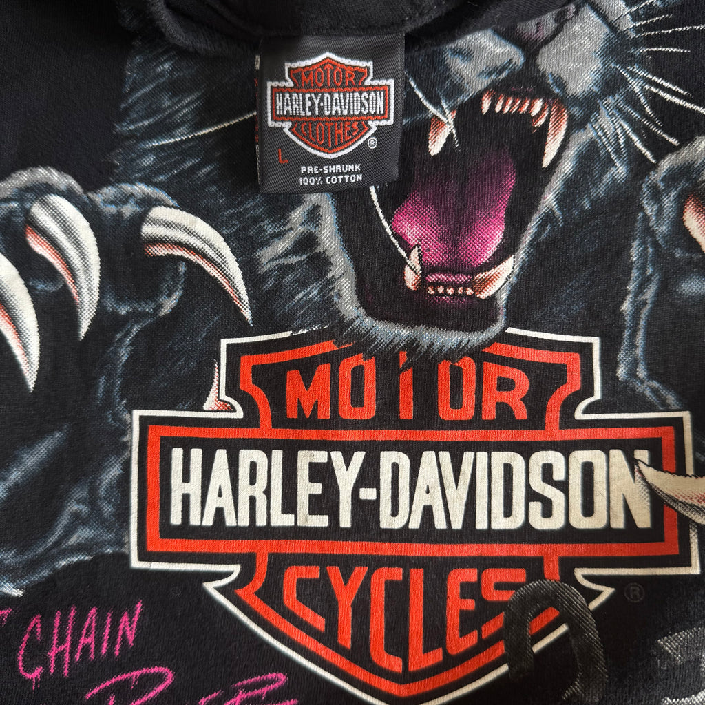 80’s Harley Can’t Chain The Power Panther Tee (L)