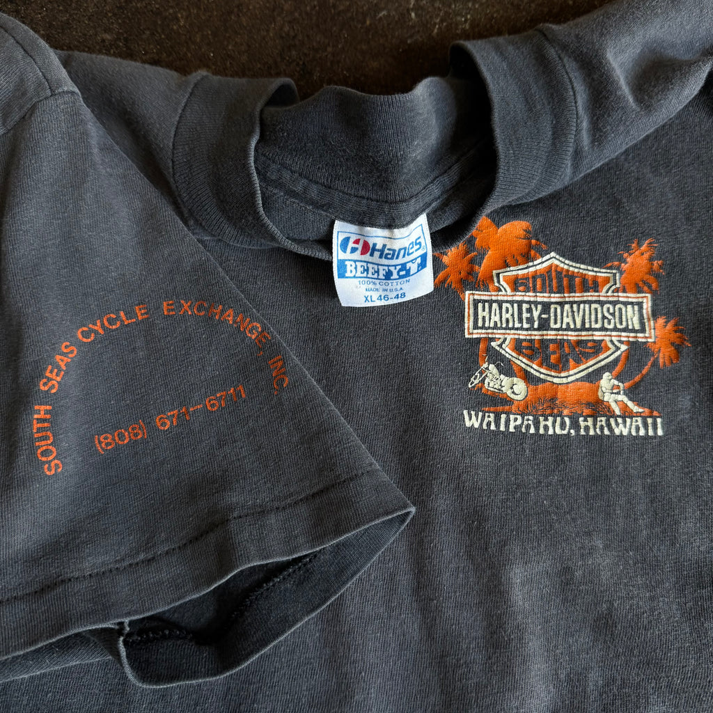 80’s Harley Hawaii Sun Faded Tee (XL)