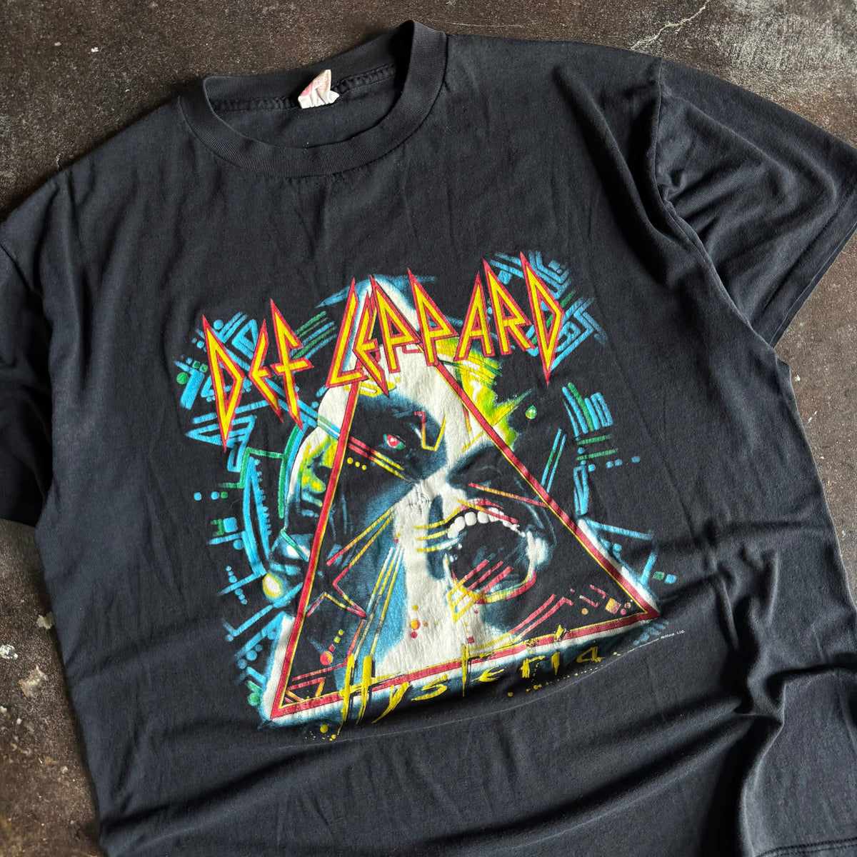 80’s Def Leppard Hysteria Tour Tee (L)