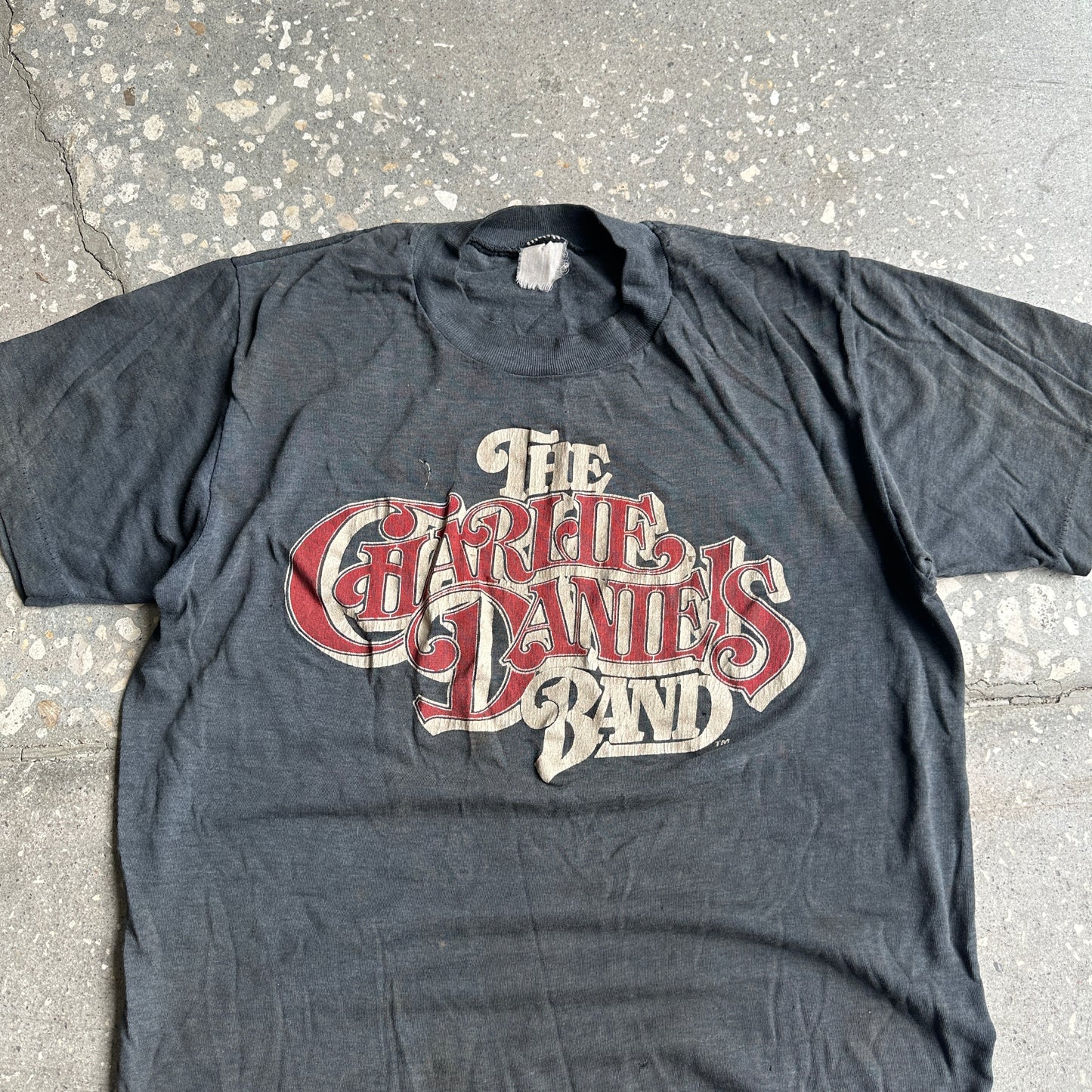 80s Charlie Daniel’s Band Concert Tour Tee (Field-Tested)