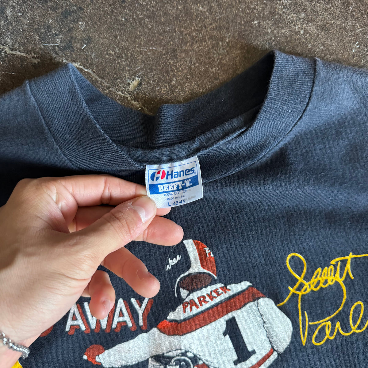 80’s Harley Racing Green Bay Tee (L)