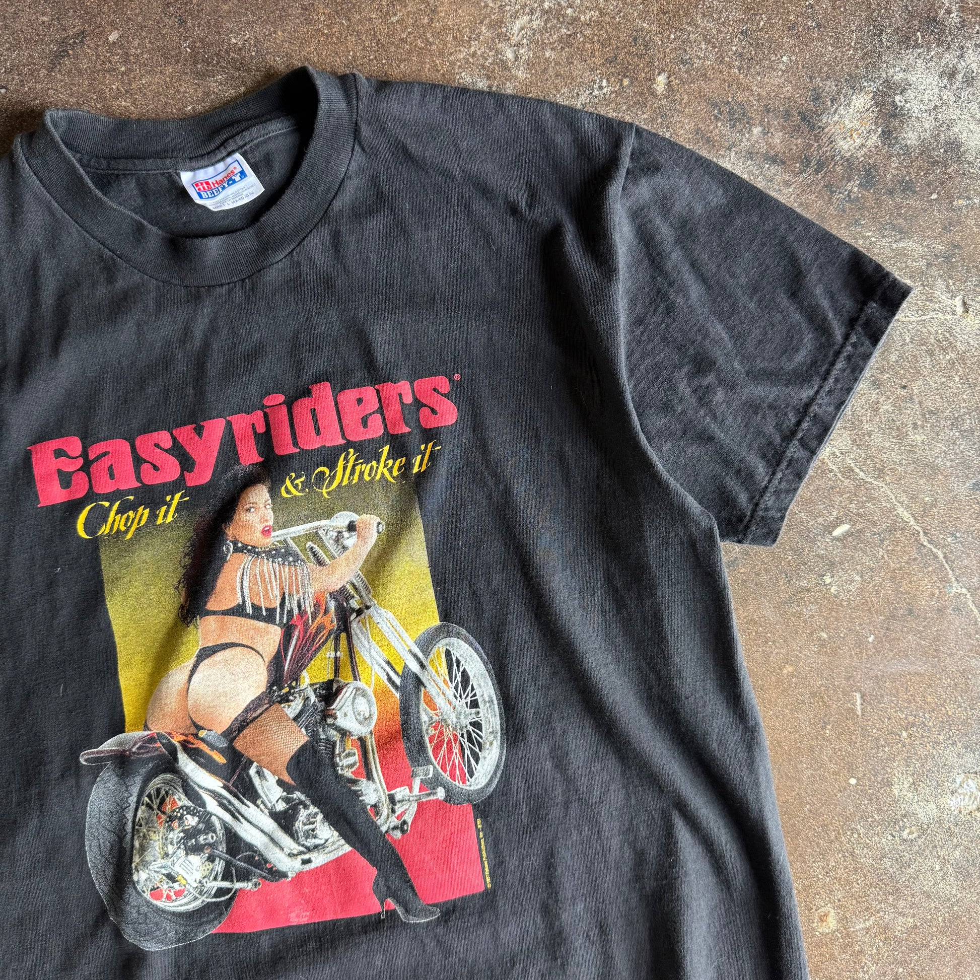90’s Easyriders Magazine Biker Milf Ohio Tee (L)