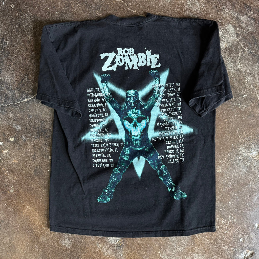 90’s Rob Zombie Pentagram Band Tour Tee (L)