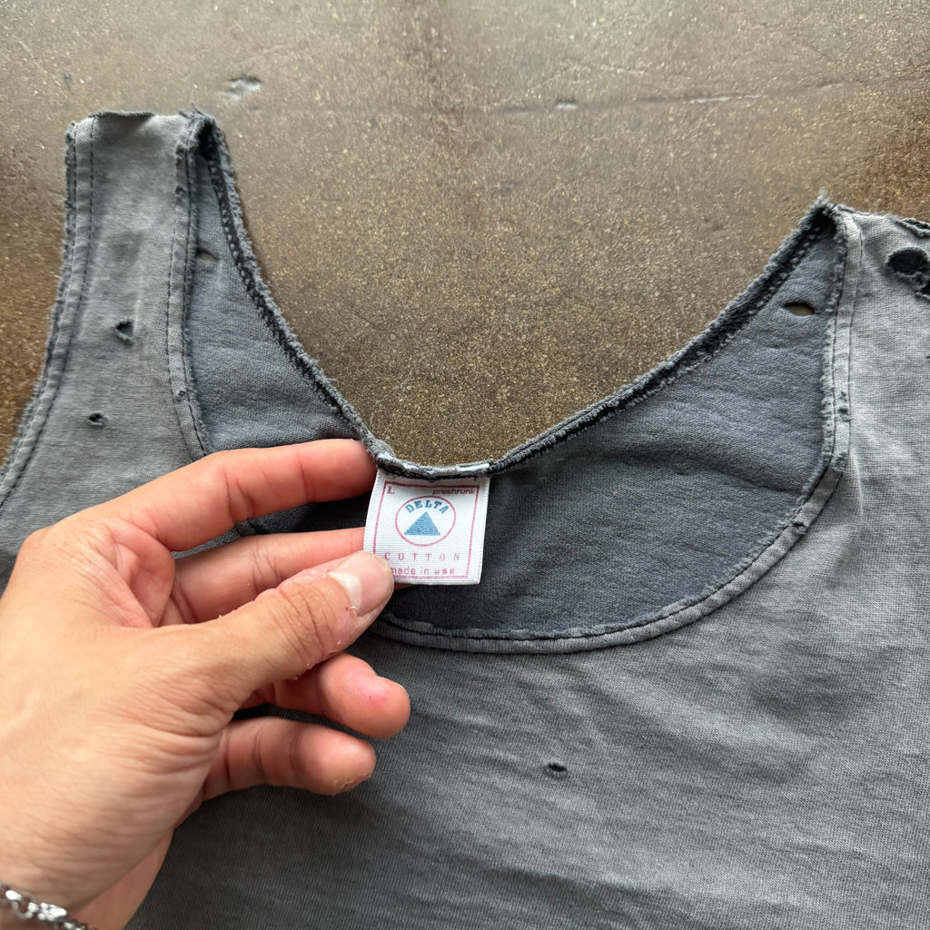 90’s Motorcycle Engine Sun Faded Tank Top (L)