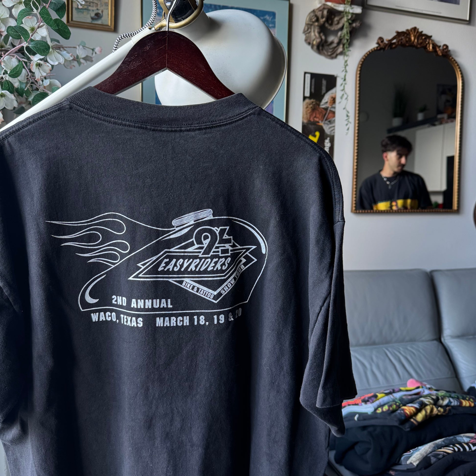 90’s Easyriders Magazine MILF “It Ain’t Worth Havin’!!” Tee Size XXL