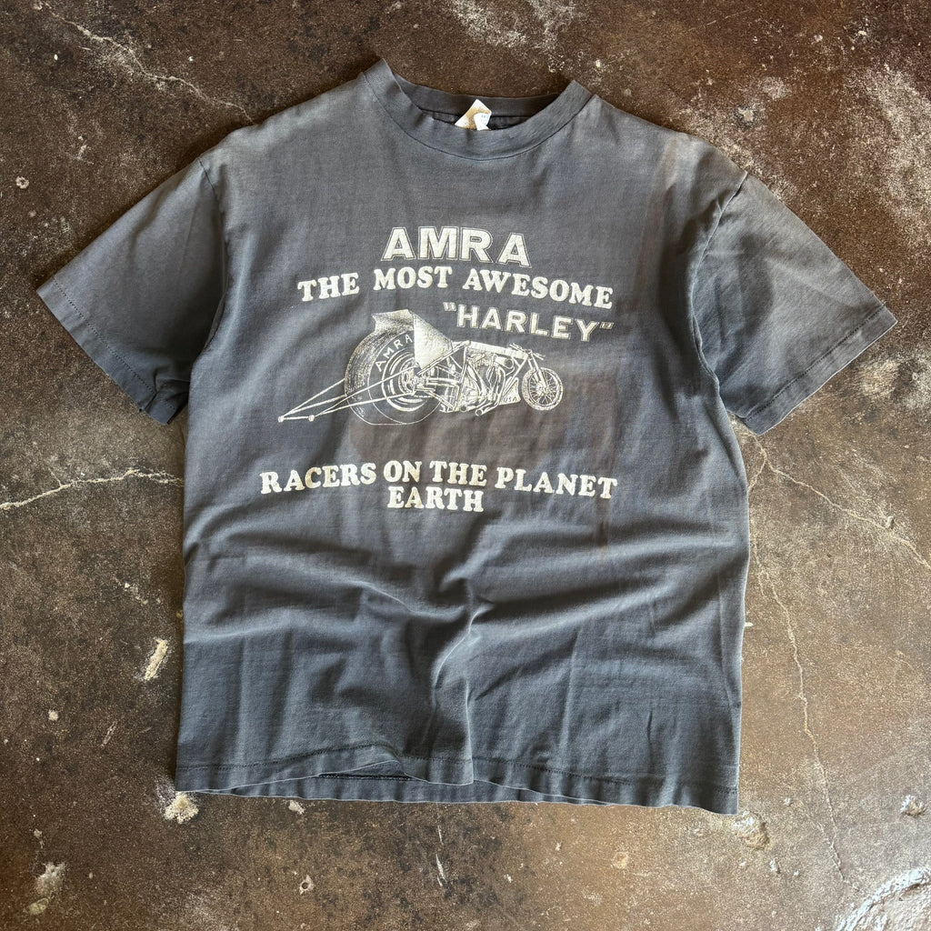 80’s AMRA Sun Faded Harley Racing Tee (L)