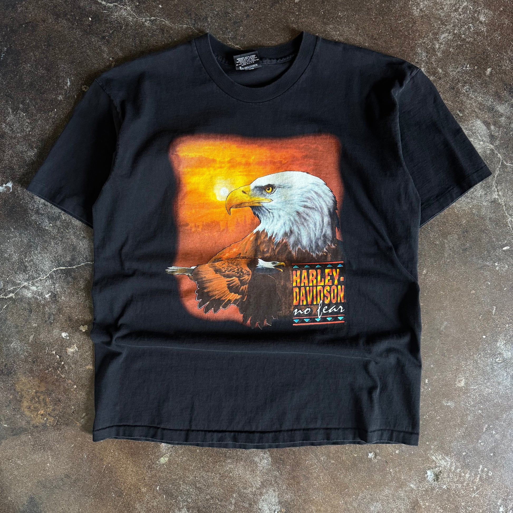 90’s Harley Davidson No Fear Eagle Tee (L)