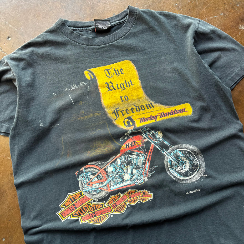 90’s Harley “Right to Freedom” Tee (XL)