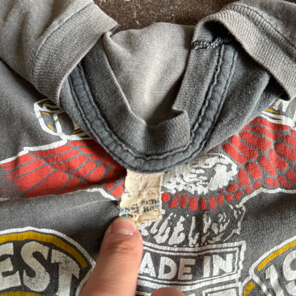 80’s Harley Established Eagle Sun Faded Tank Top (L)