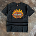 90’s Harley Davidson Flame Ball Big Boar Tee (XL)