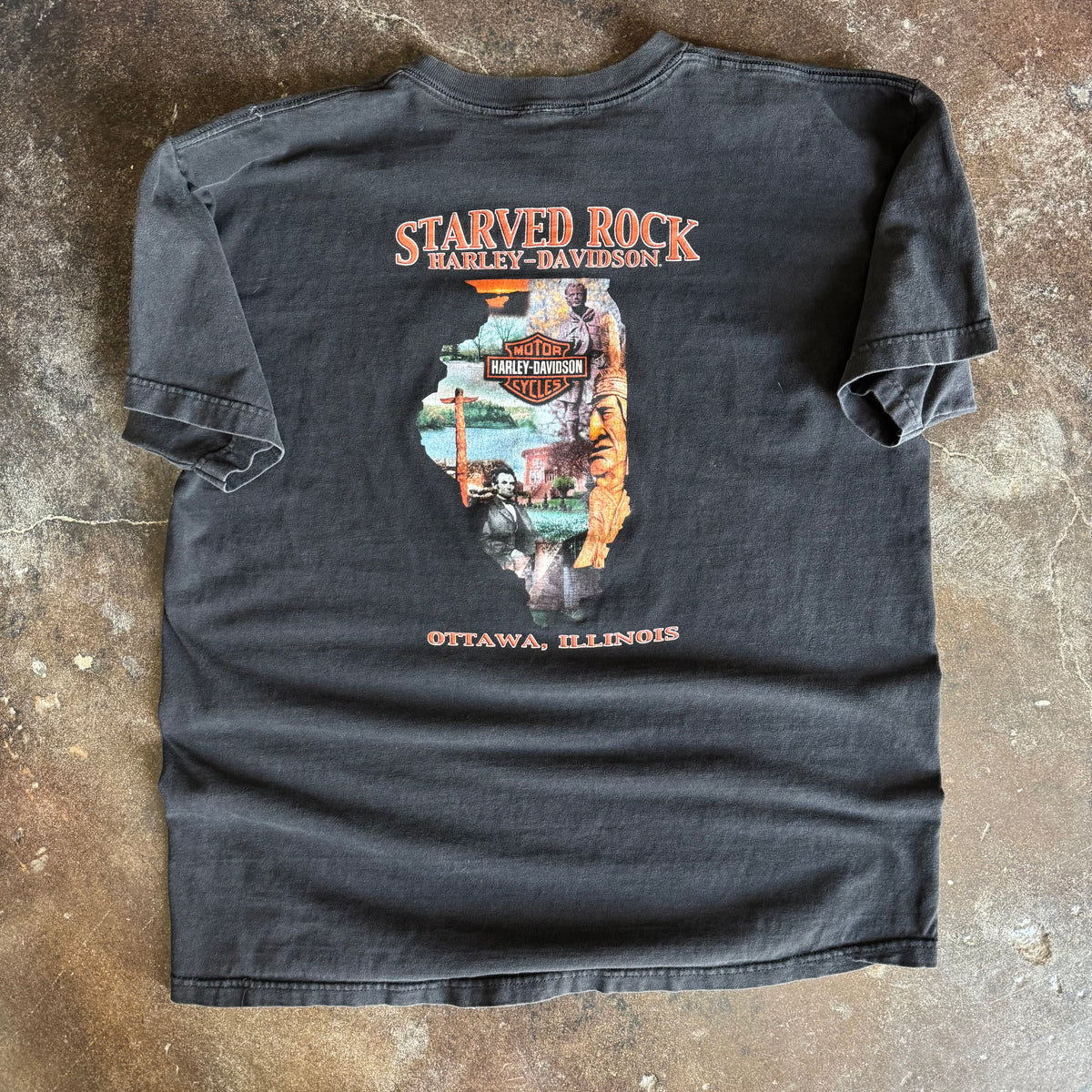 Y2K Harley Snake Emblem Tee (XL)