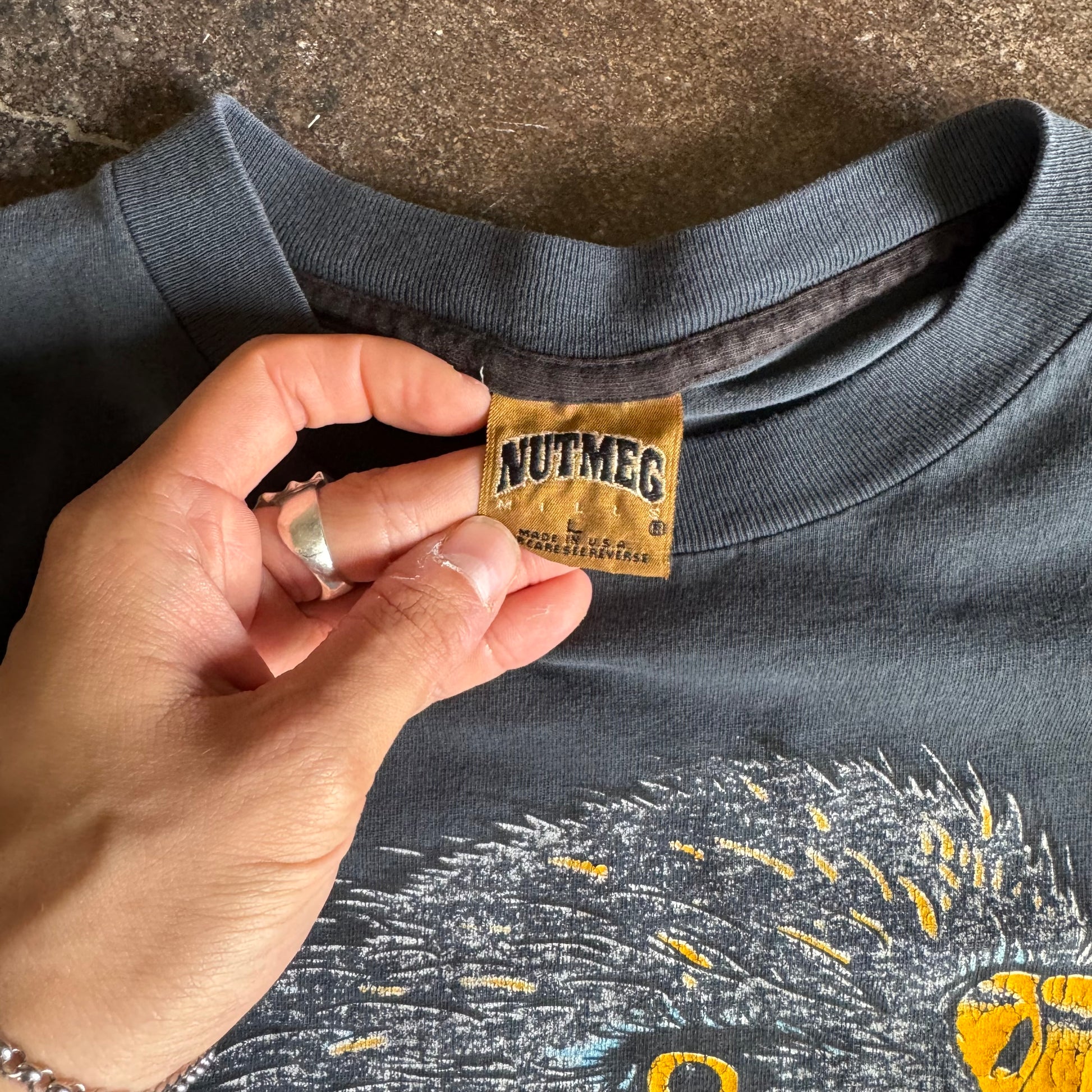 90’s Harley Davidson Smoky Mountains Nutmeg Tee (L/XL)