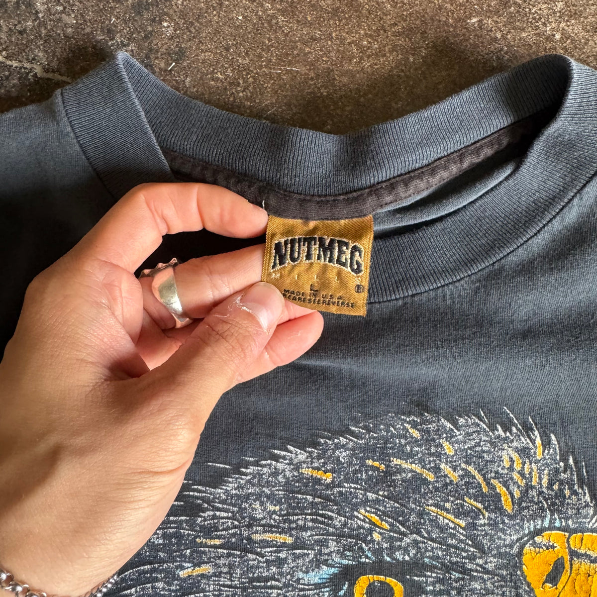 90’s Harley Davidson Smoky Mountains Nutmeg Tee (L/XL)