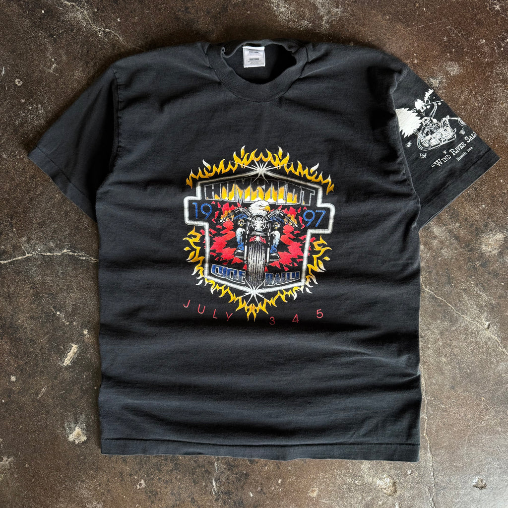 90’s Cycle Rally Flame Tee (L)